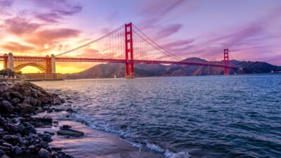 Californian bridge - Golden Gate